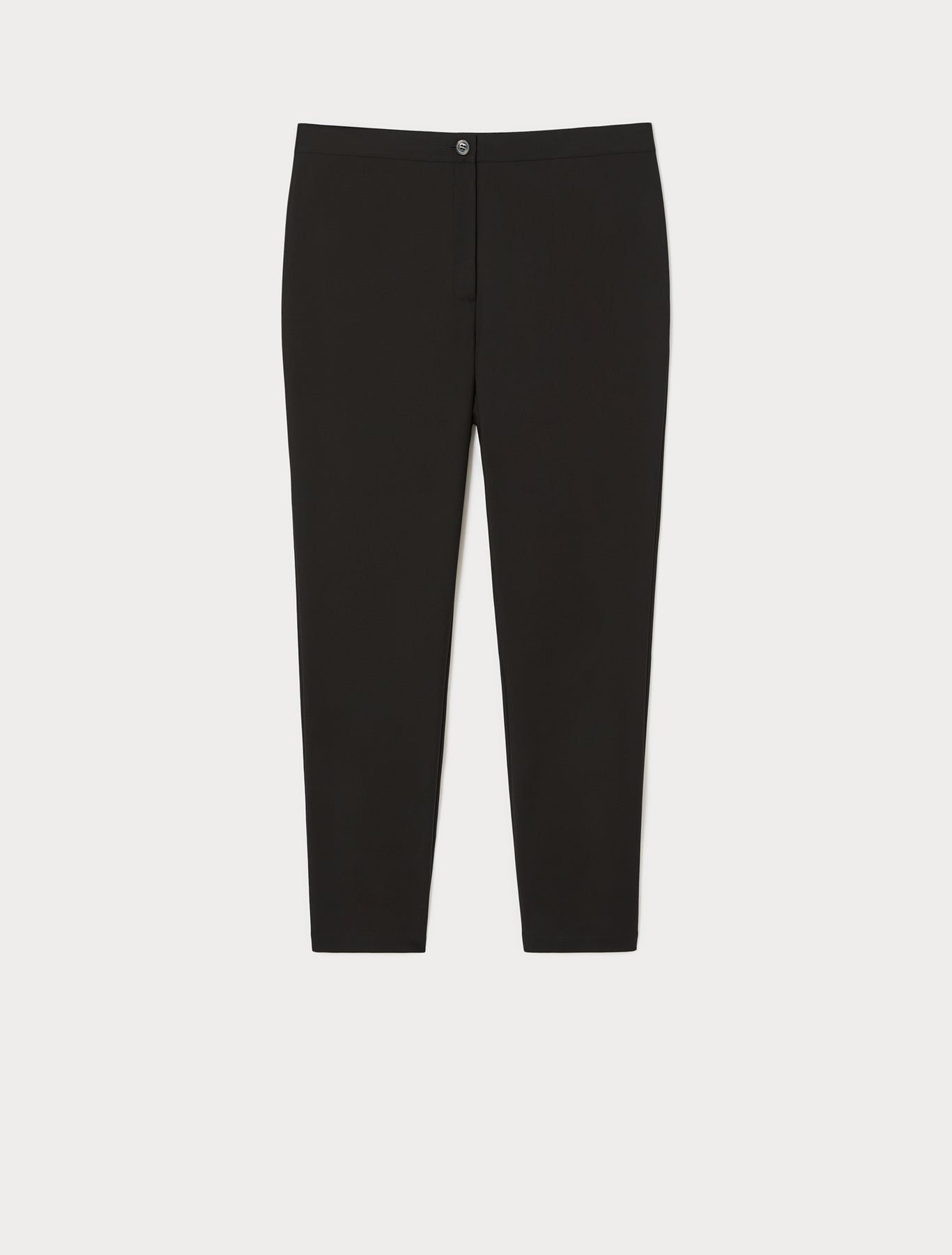 Slim-fit cotton canvas trousers