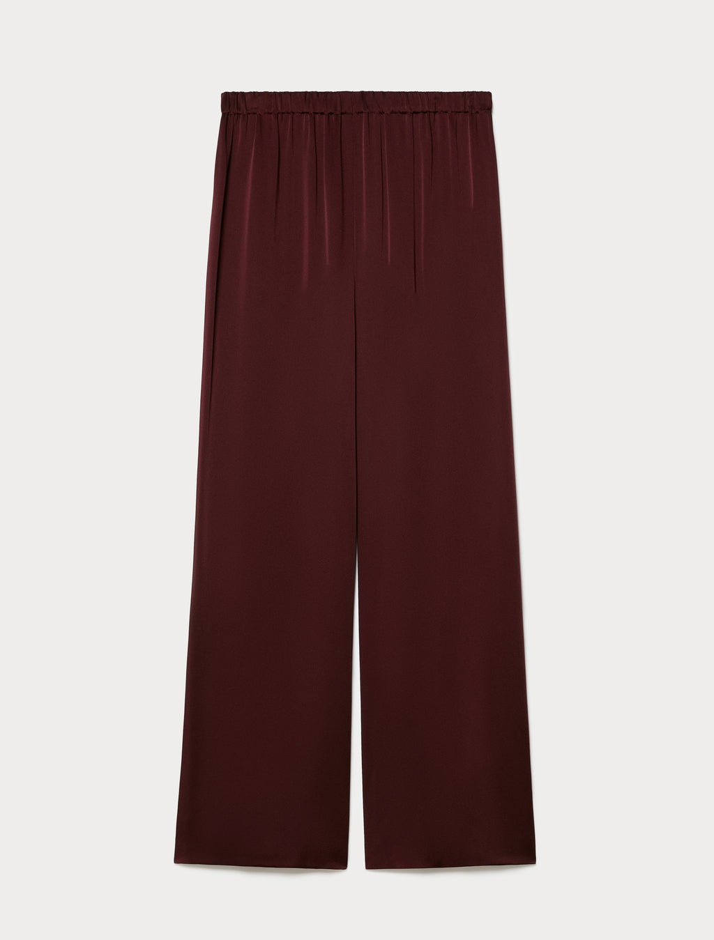 Shiny frisottino trousers