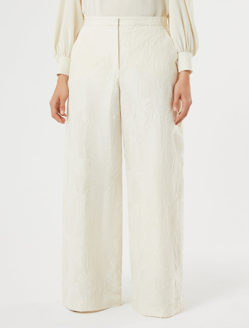 marina rinaldi fil coupé trousers for woman