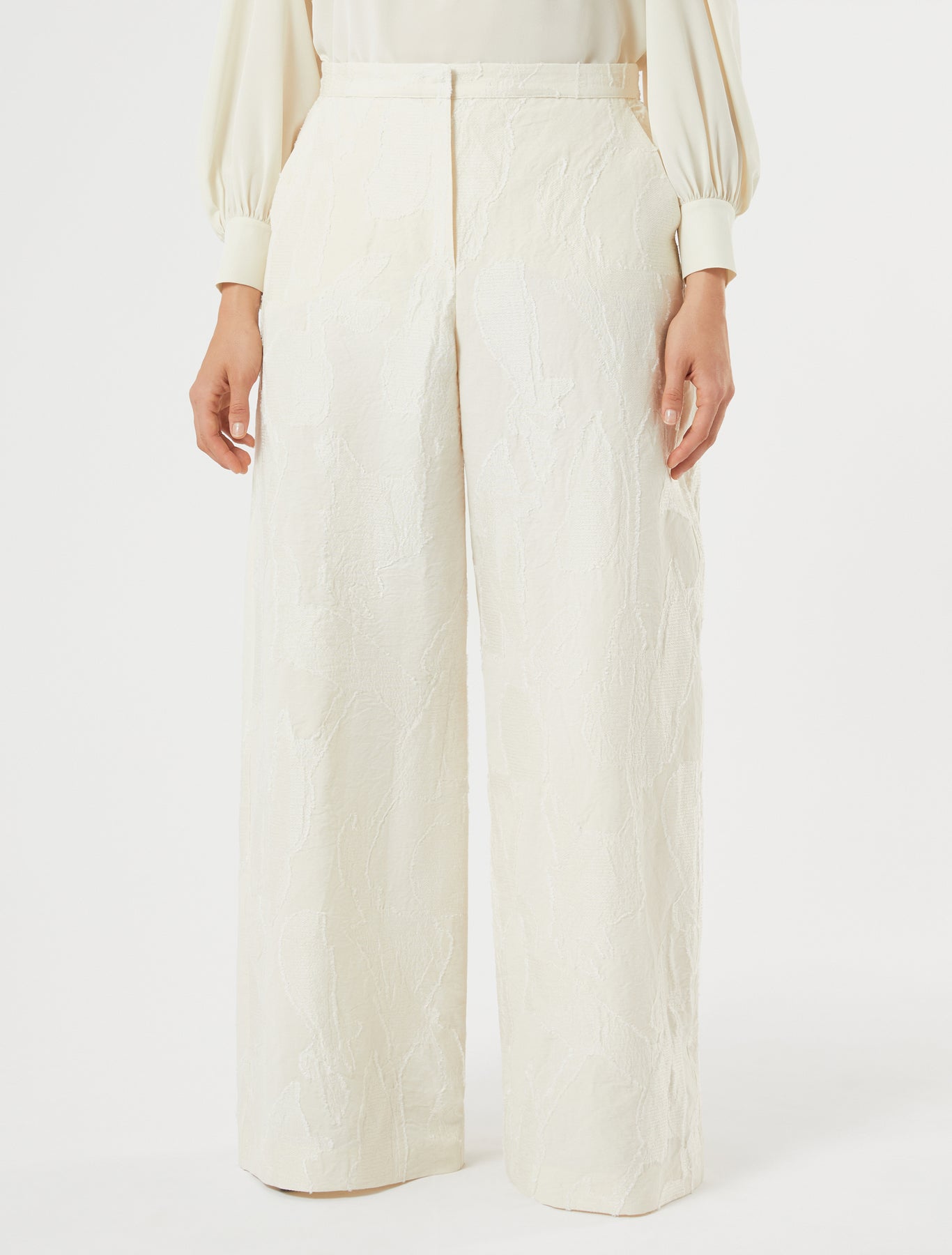 marina rinaldi fil coupé trousers for woman