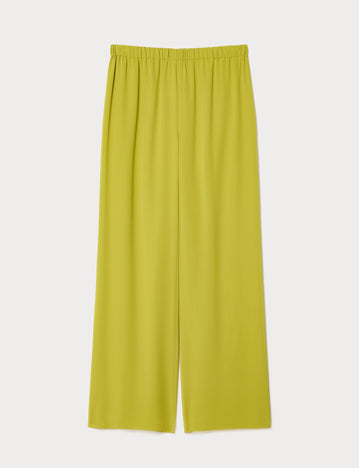 marina rinaldi loose trousers in georgette for woman