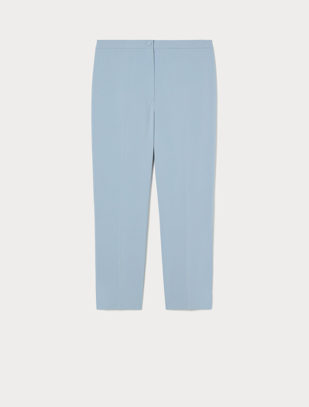 Slim-fit cady trousers