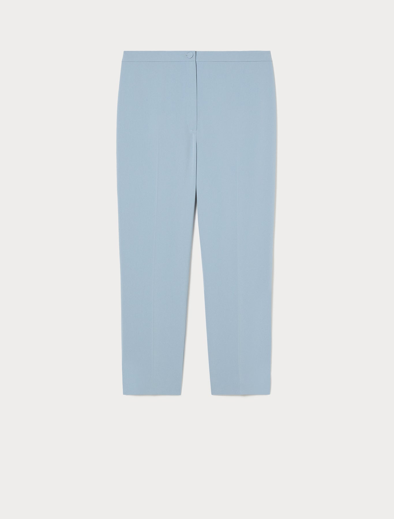 Slim-fit cady trousers