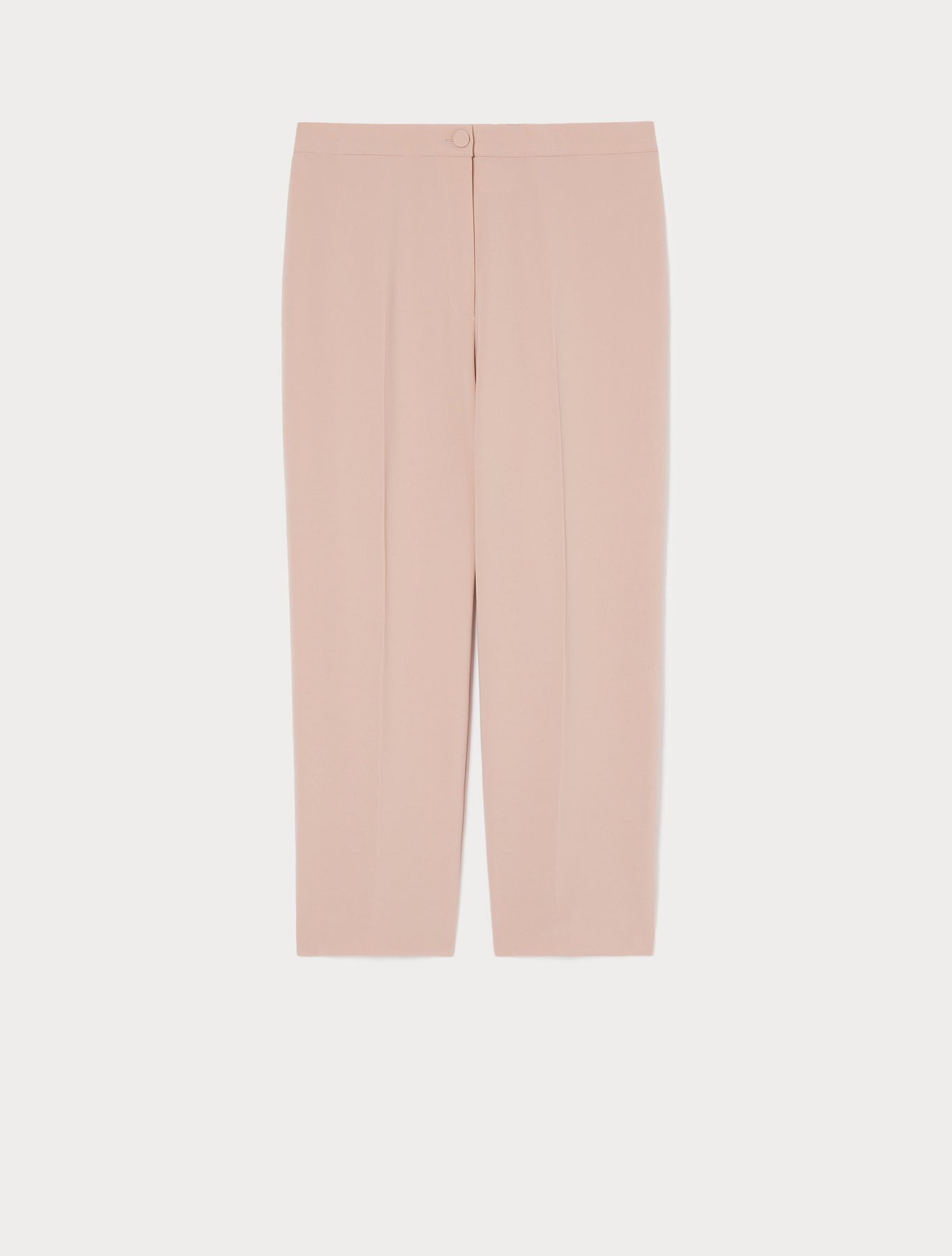 Slim-fit cady trousers
