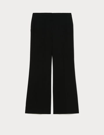 marina rinaldi flared cady trousers for woman