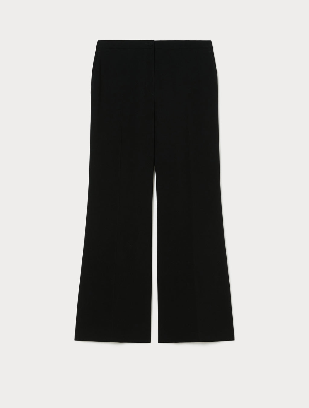 marina rinaldi flared cady trousers for woman