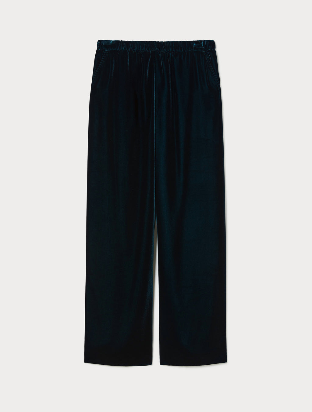 marina rinaldi velvet trousers for woman