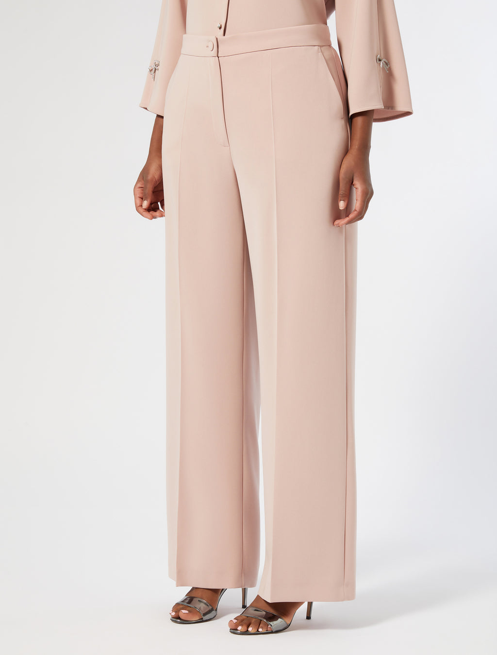 Wide cady trousers