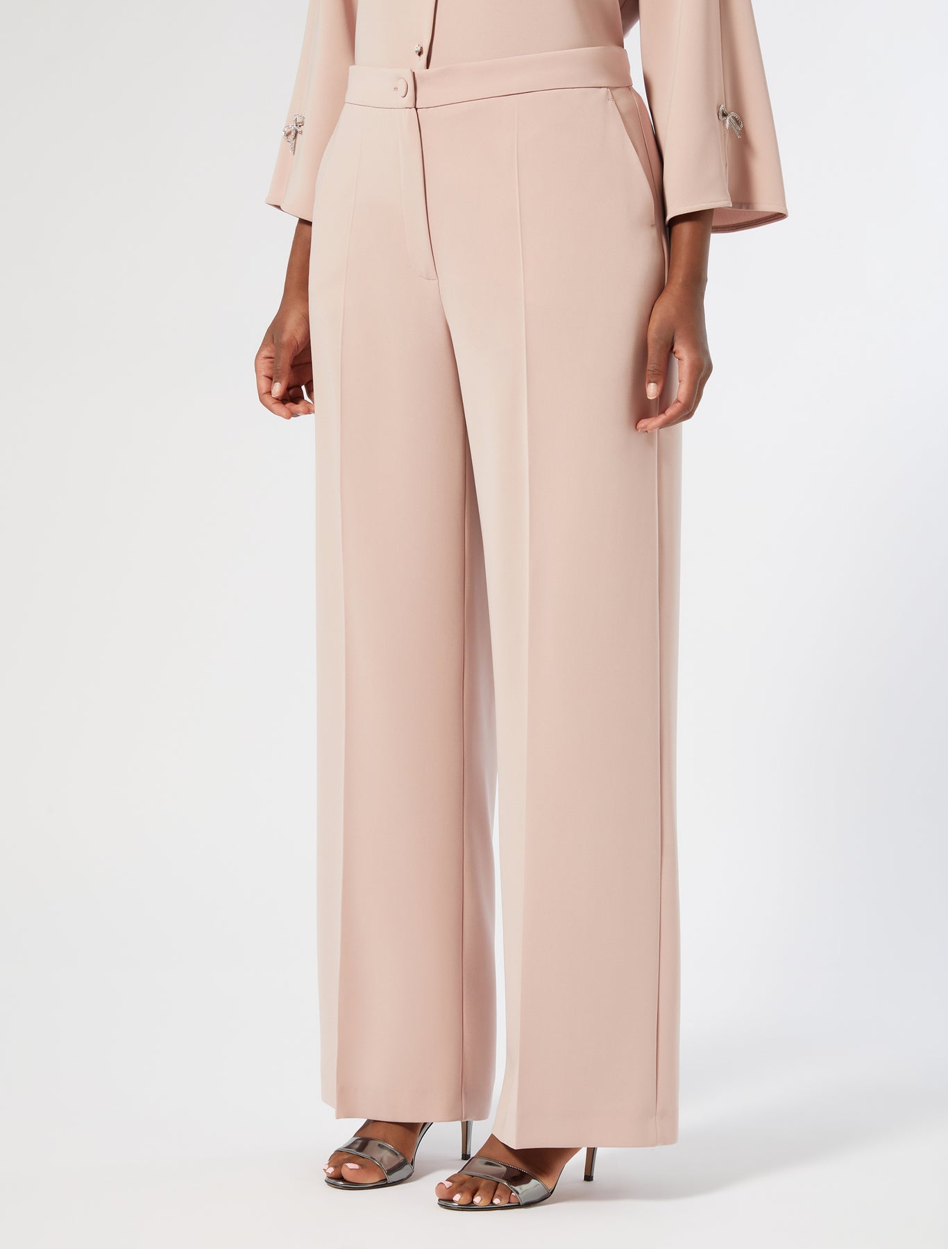 Wide cady trousers