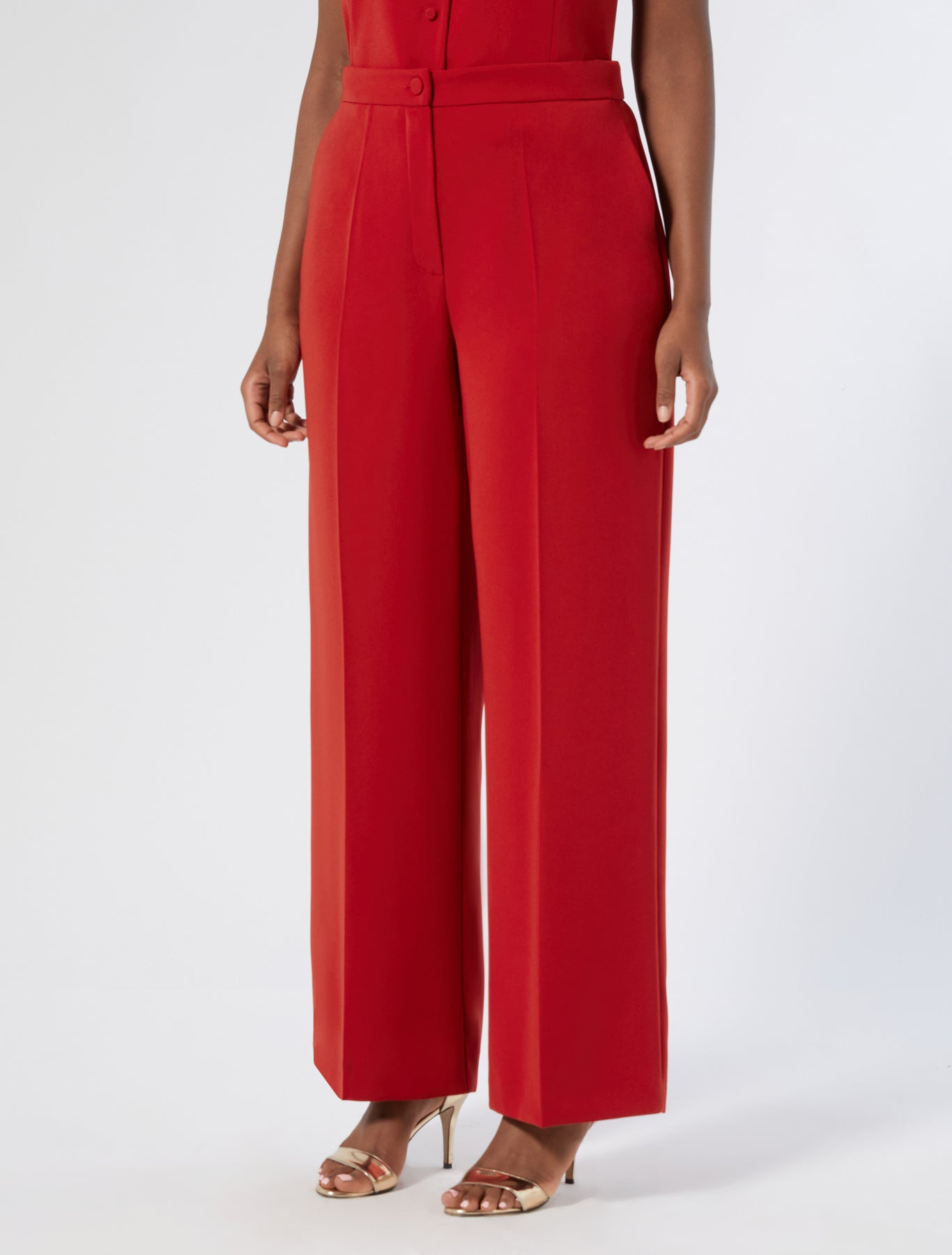 Wide cady trousers