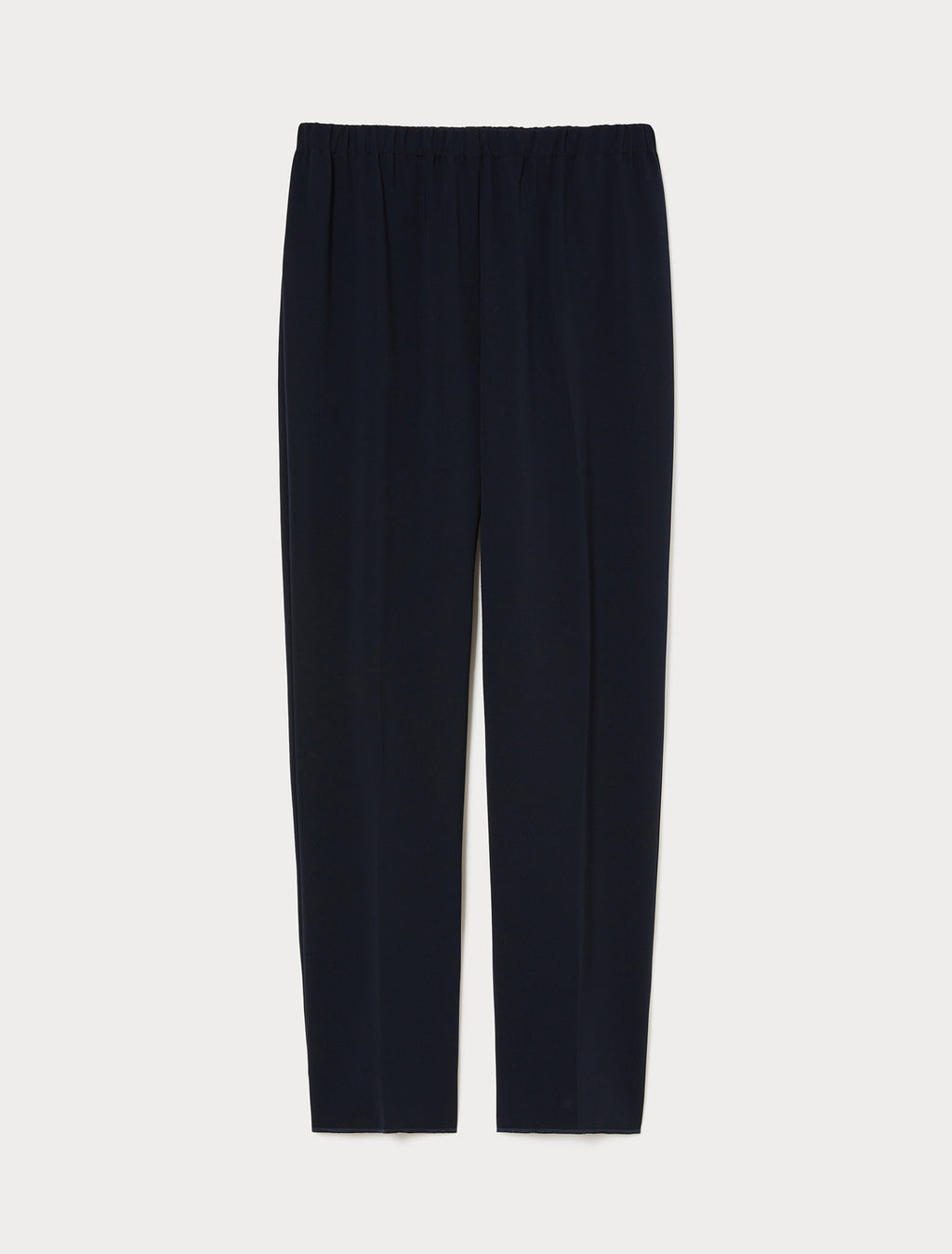 marina rinaldi straight-fit cady trousers for woman