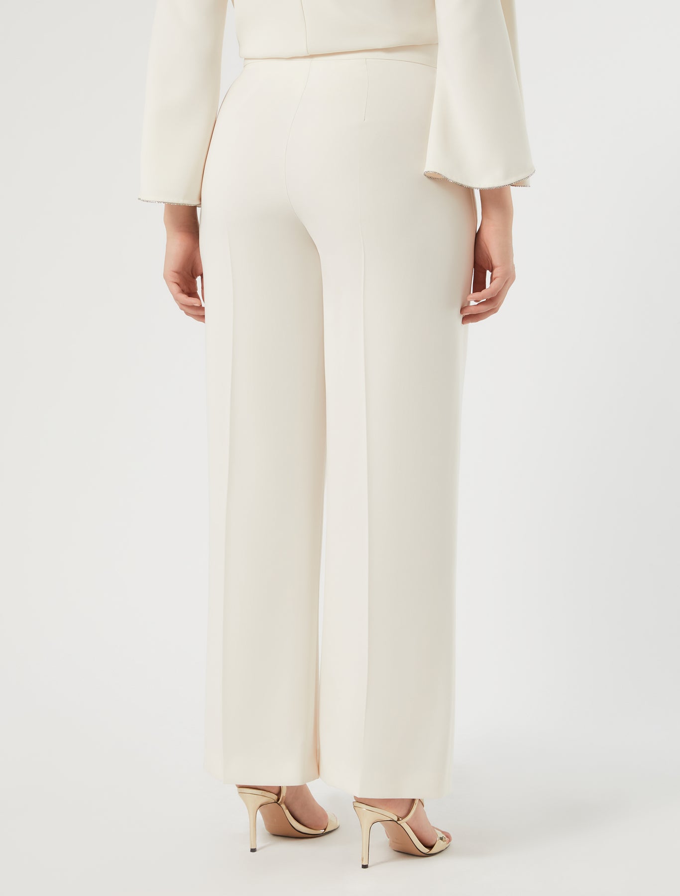 Marina Rinaldi wide-fit cady trousers for woman