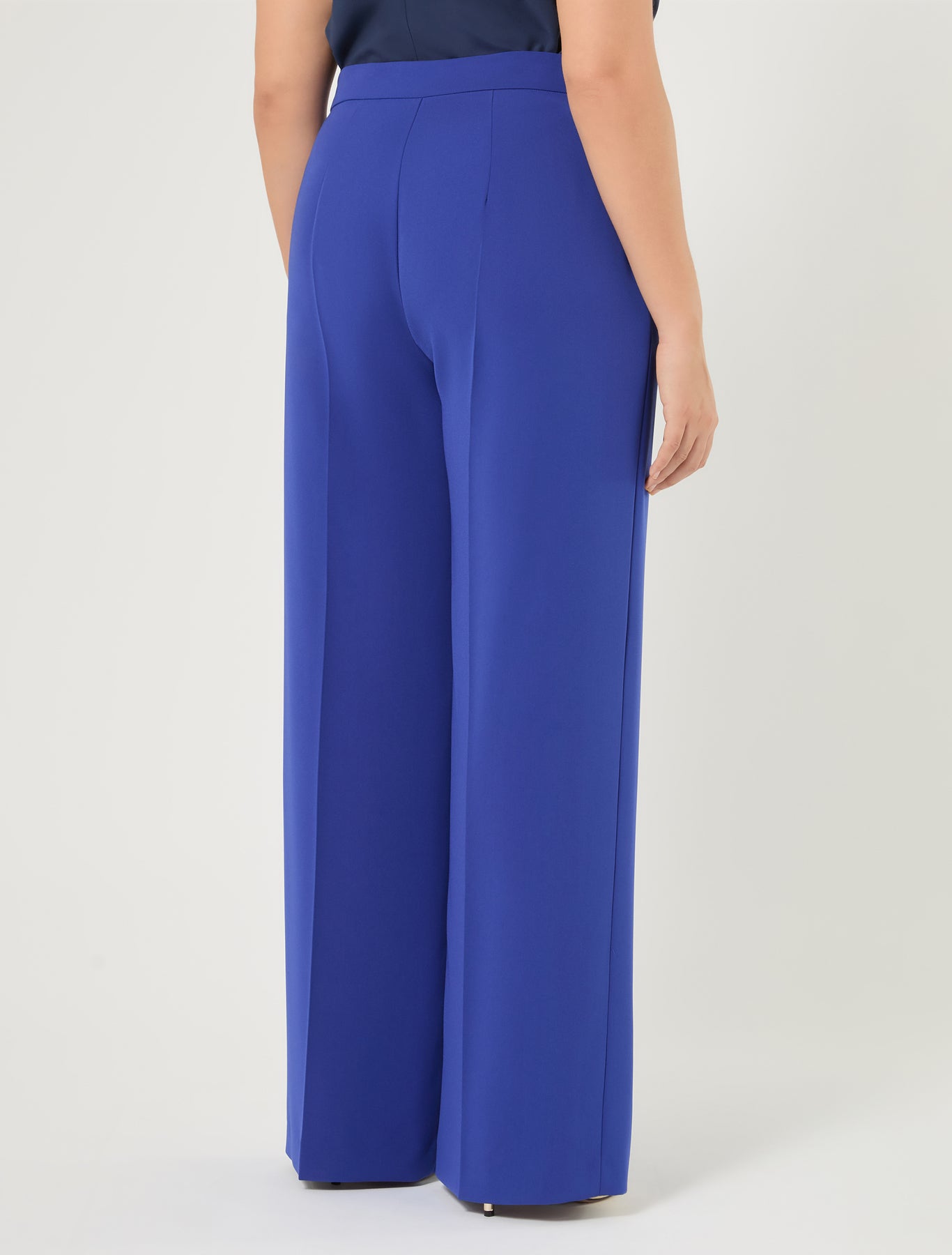 Marina Rinaldi wide-fit cady trousers for woman