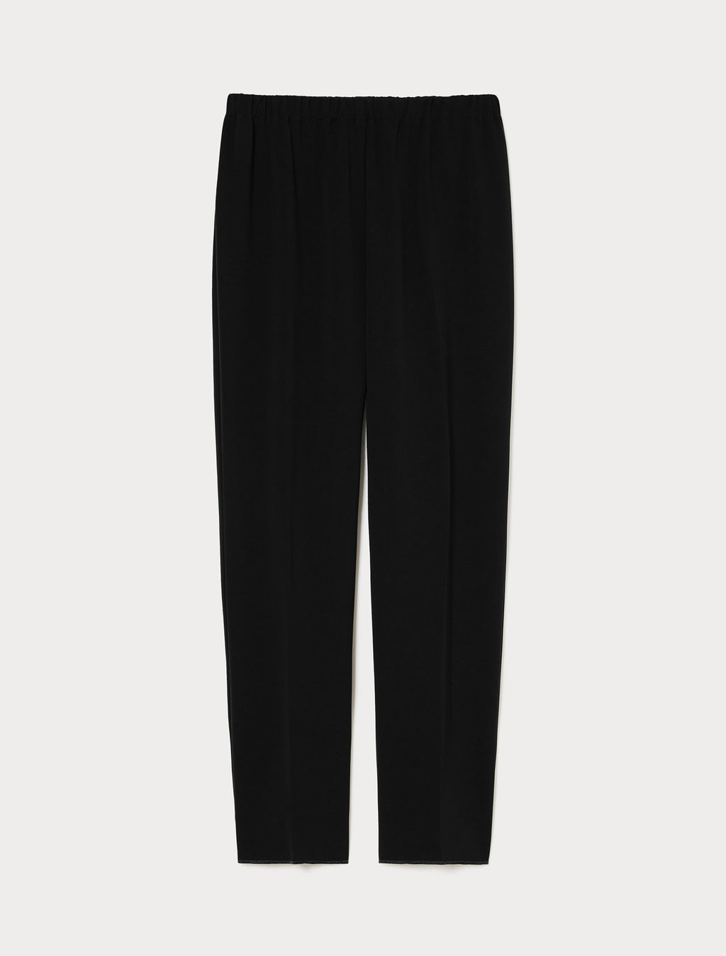 Straight-fit cady trousers