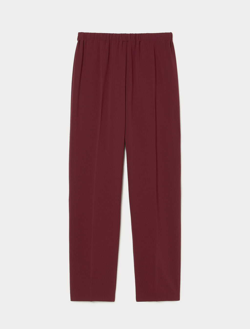 Straight-fit cady trousers