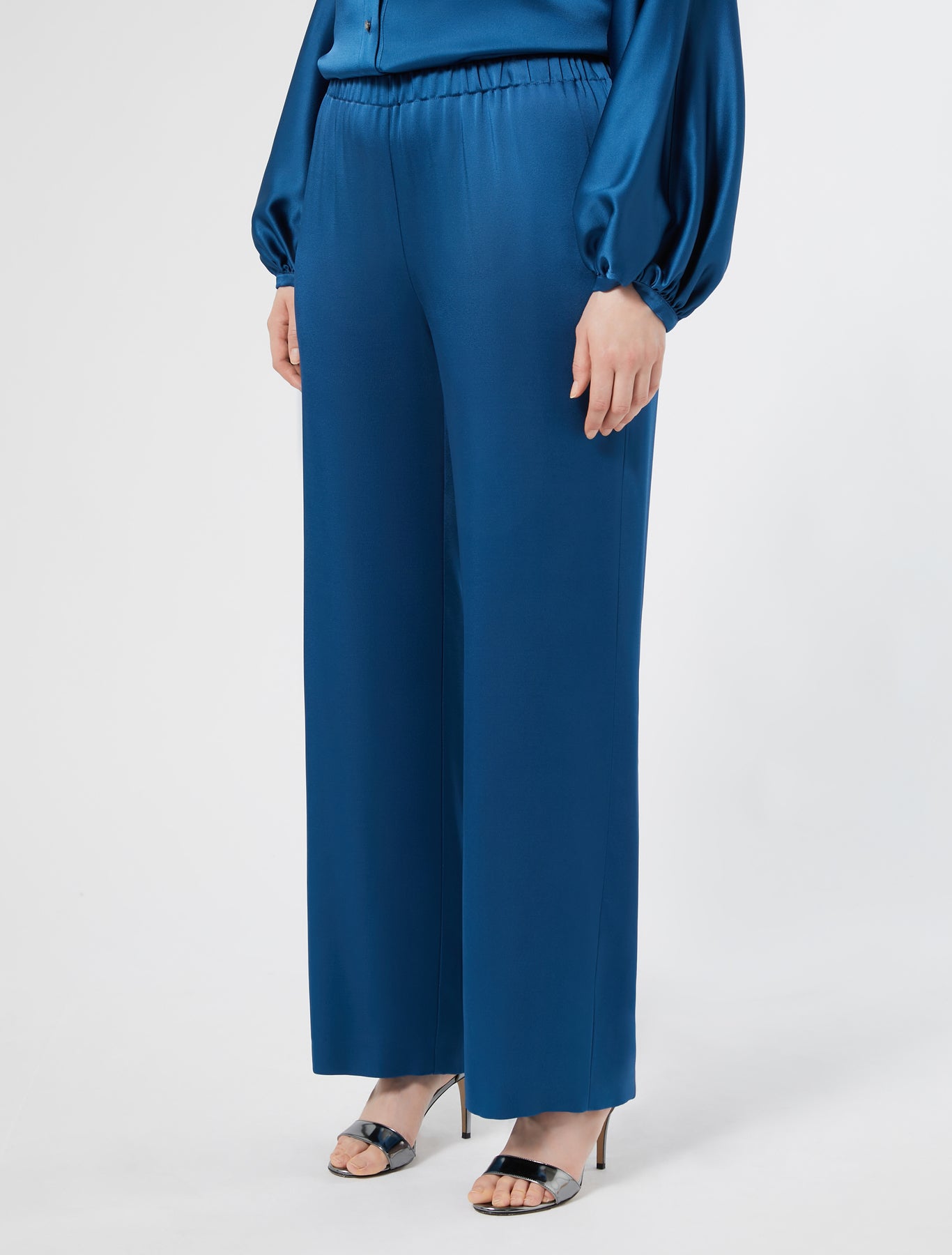 Envers satin trousers