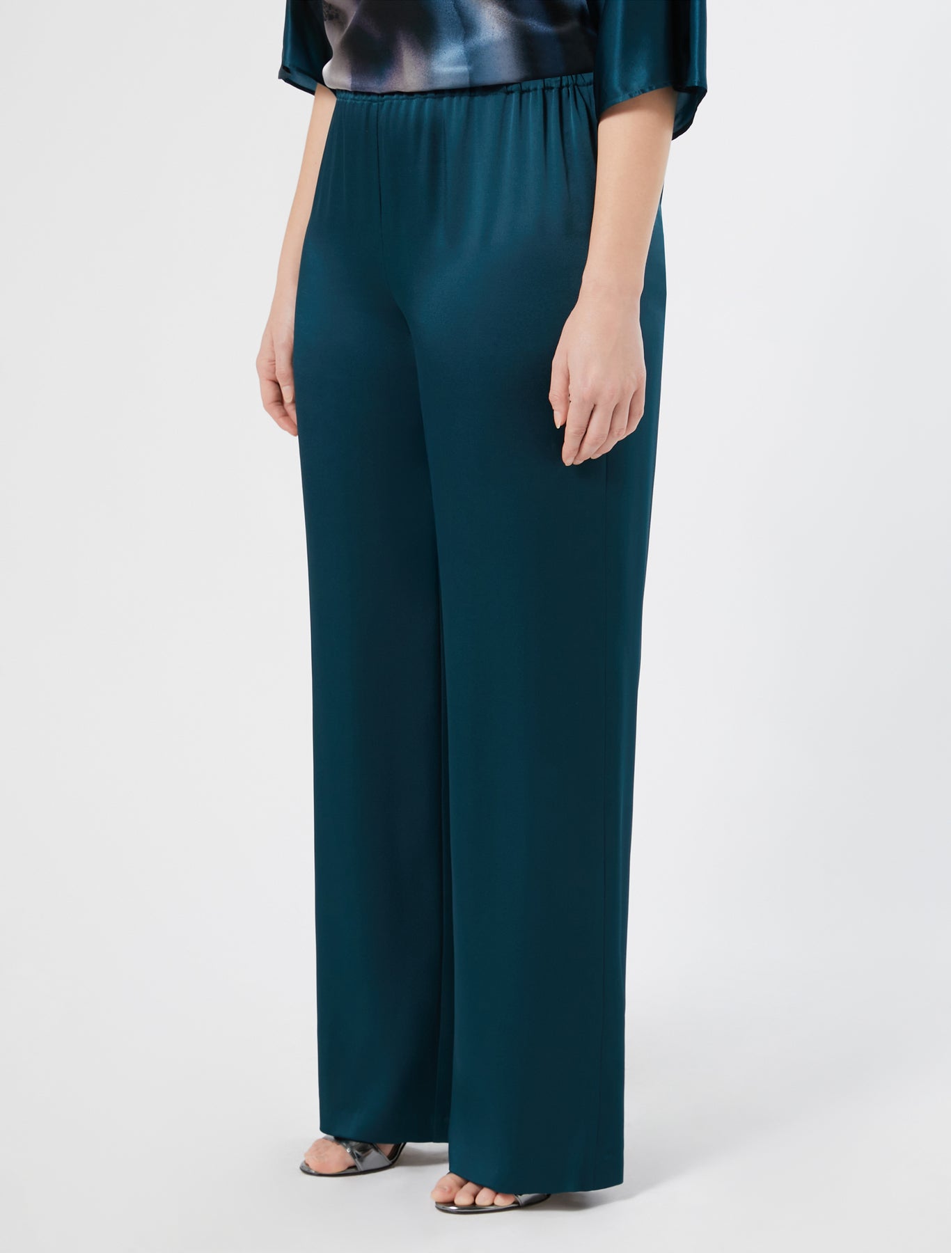 Envers satin trousers