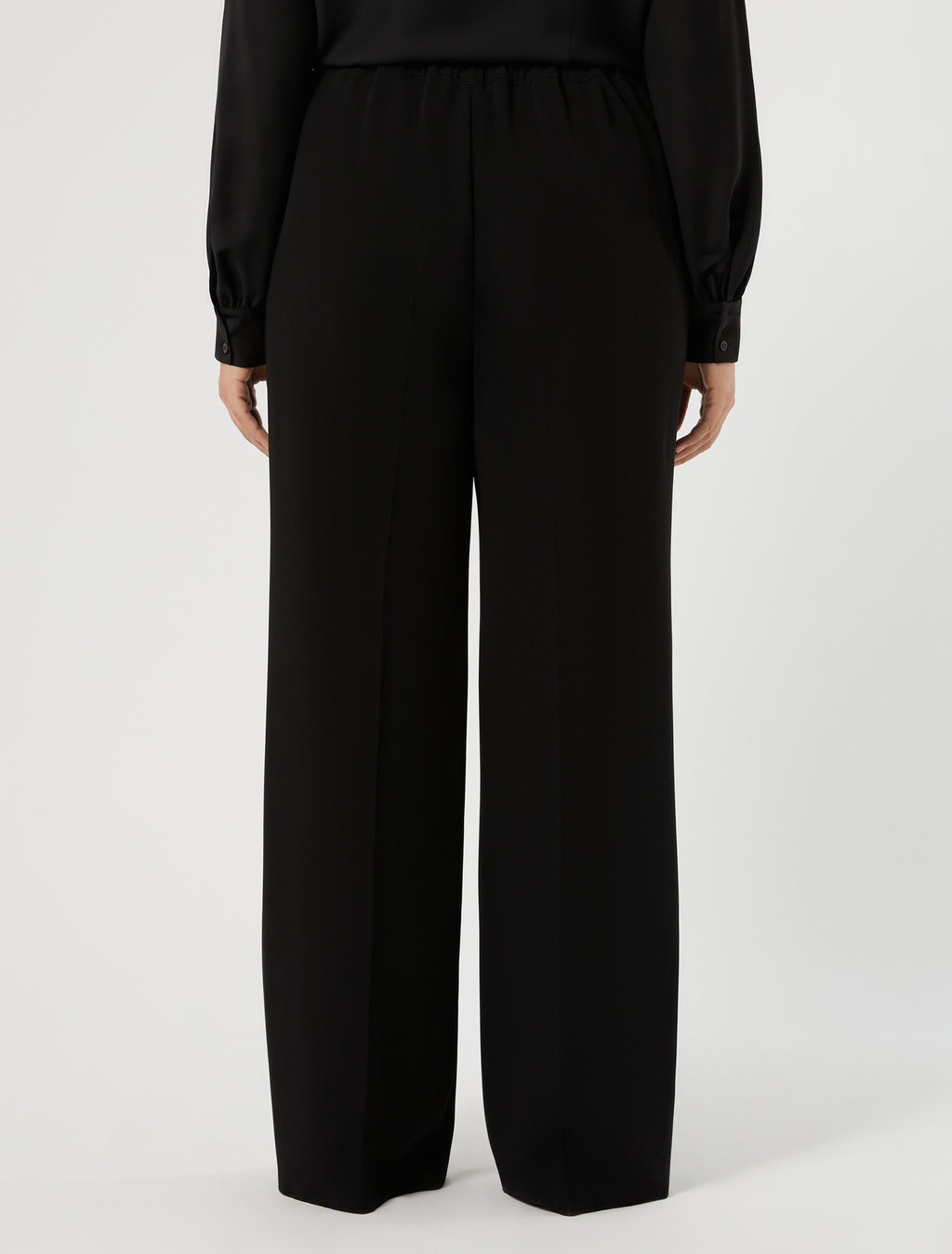 Marina Rinaldi straight-fit cady trousers for woman