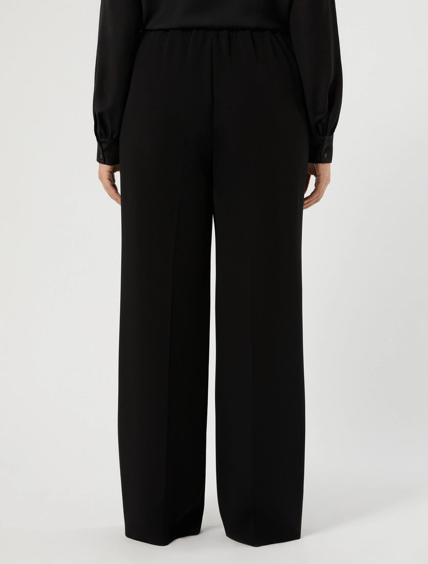 marina rinaldi Straight-fit cady trousers