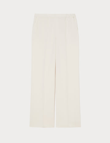 Marina Rinaldi straight-fit cady trousers for woman