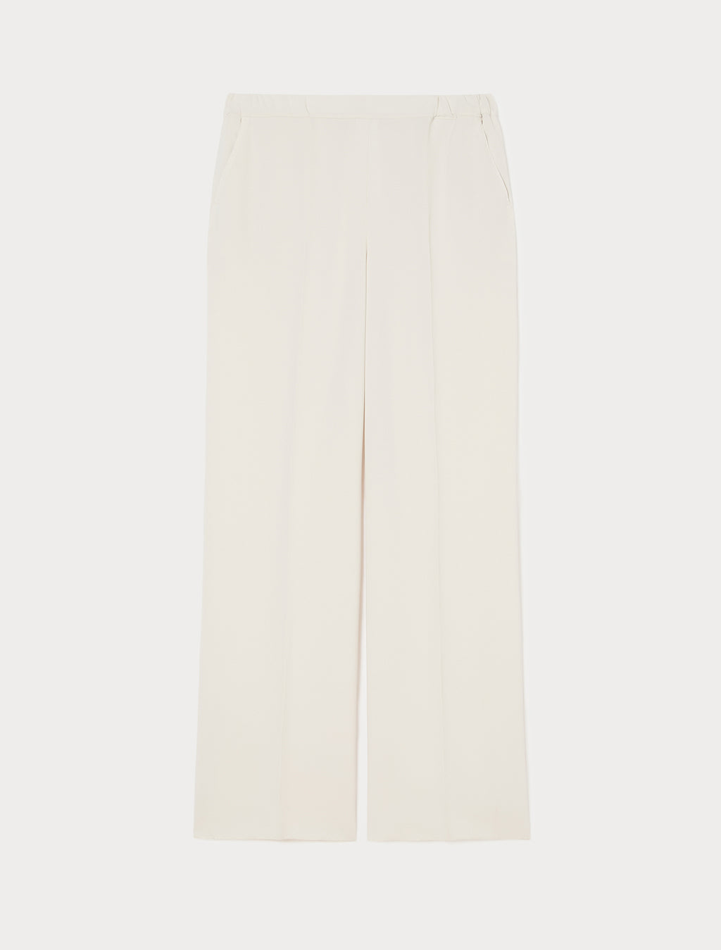 Marina Rinaldi straight-fit cady trousers for woman