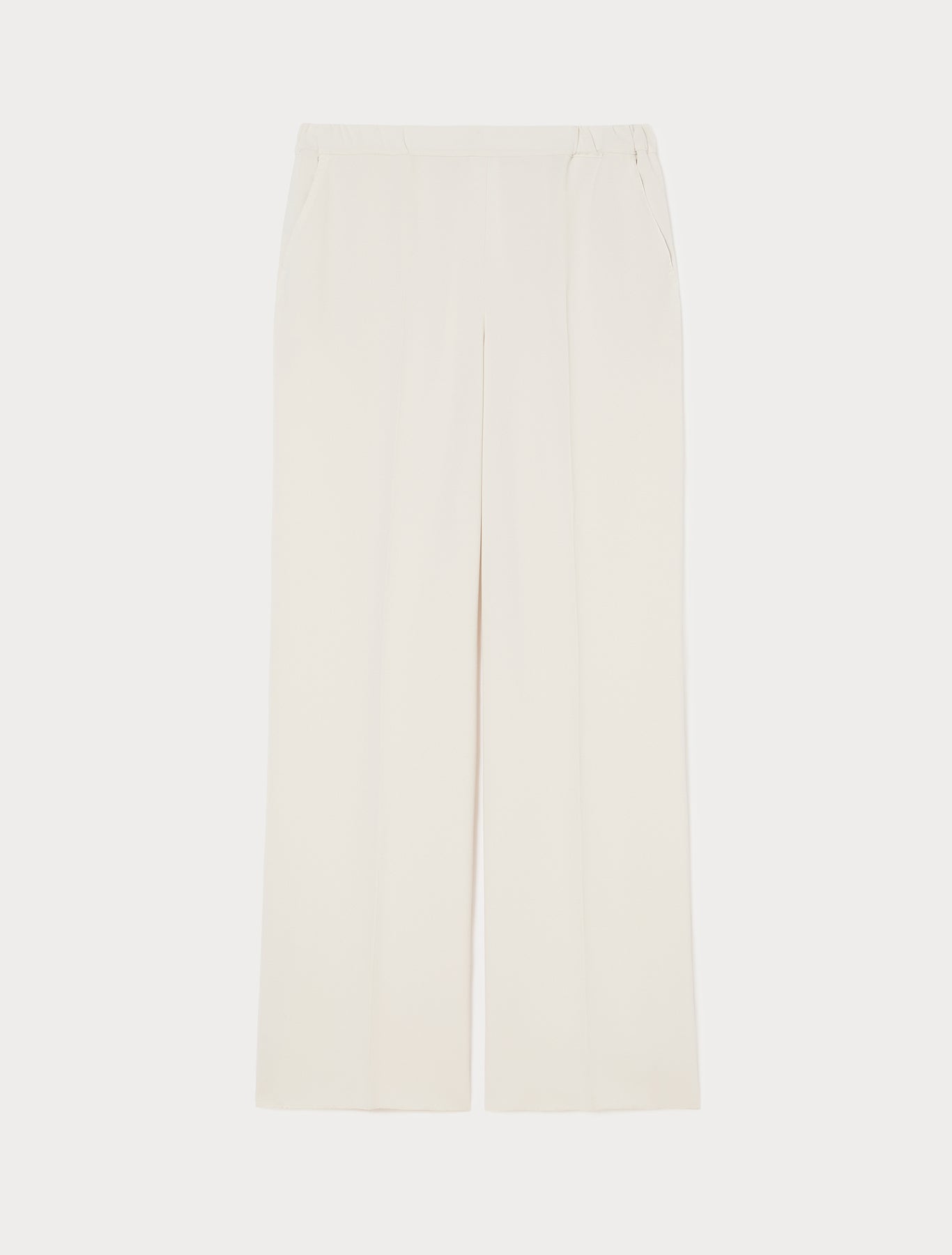 Marina Rinaldi straight-fit cady trousers for woman