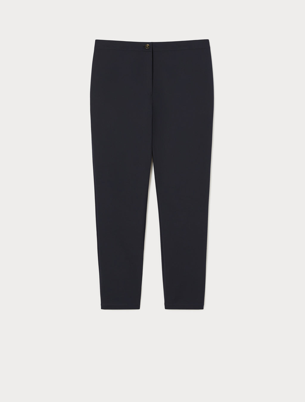 Slim-fit cotton canvas trousers
