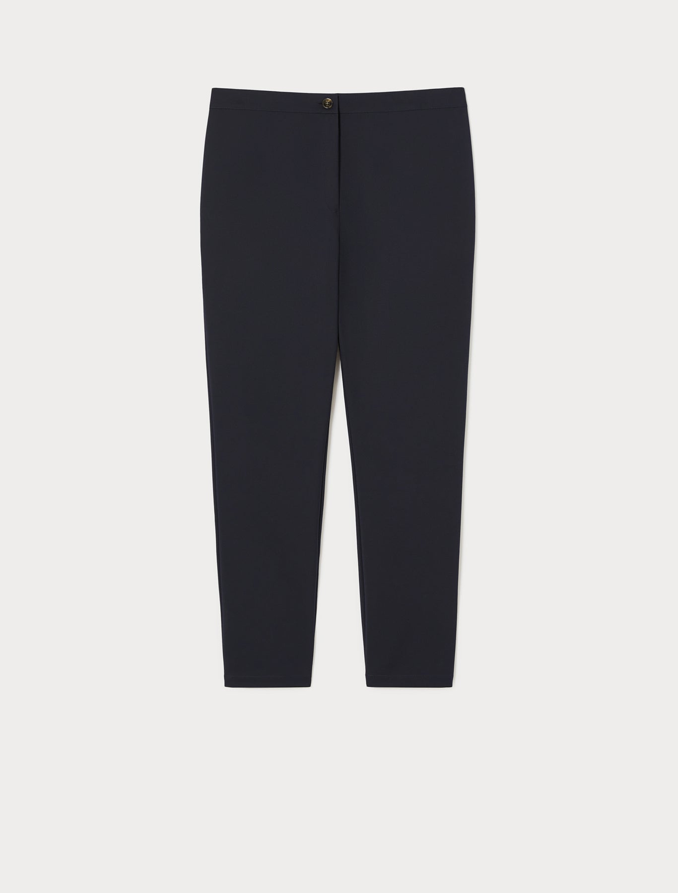 Slim-fit cotton canvas trousers