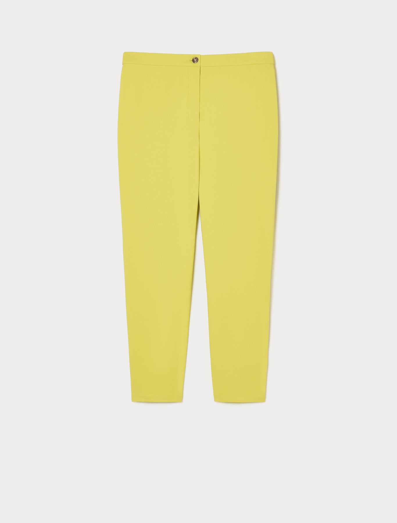 Slim-fit cotton canvas trousers