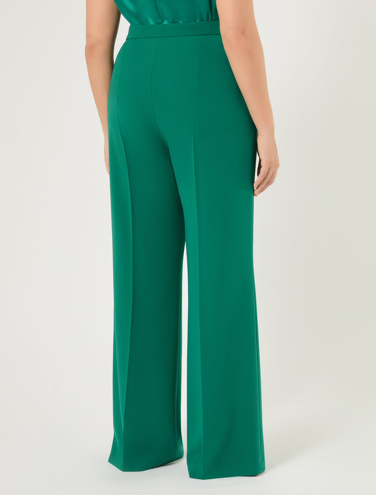 Marina Rinaldi flared cady trousers for woman