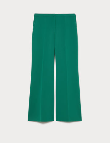 Marina Rinaldi flared cady trousers for woman