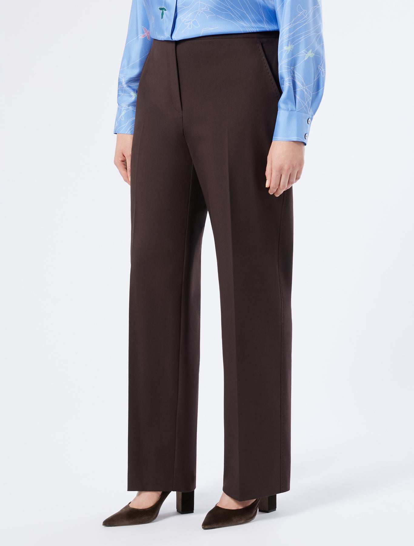 Cotton twill trousers
