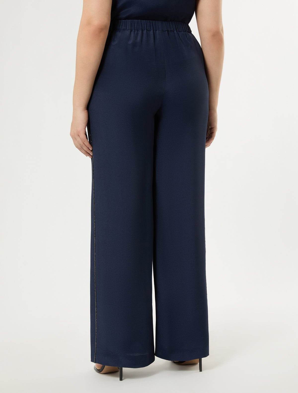 Marina Rinaldi wide-fit cady trousers for woman