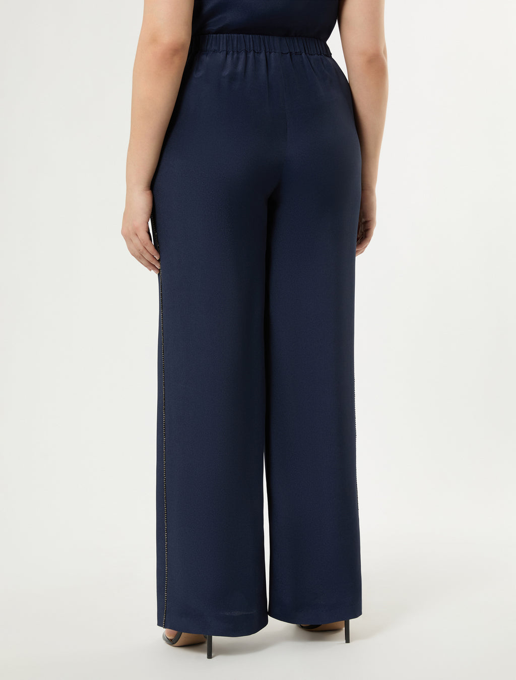 Marina Rinaldi wide-fit cady trousers for woman