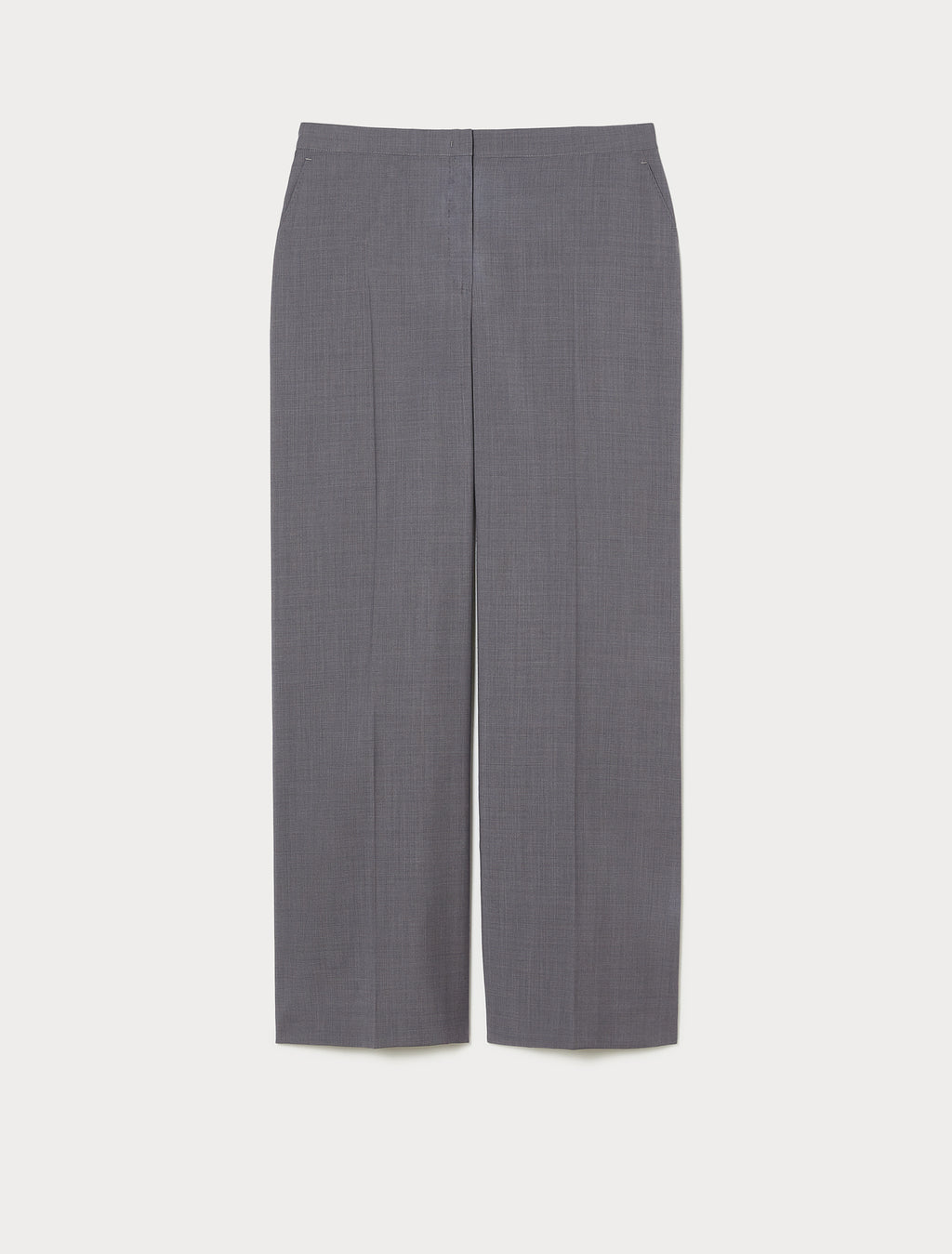 Wool canvas trousers