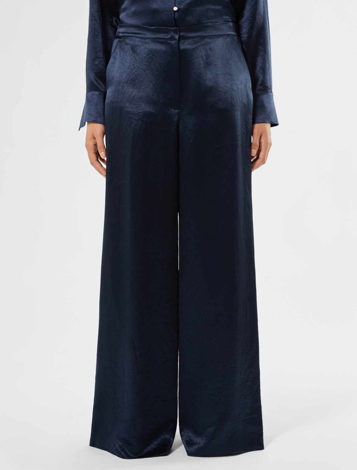 Marina Rinaldi envers satin trousers for women
