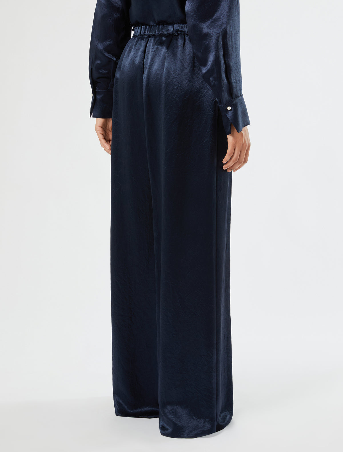 Marina Rinaldi envers satin trousers for women
