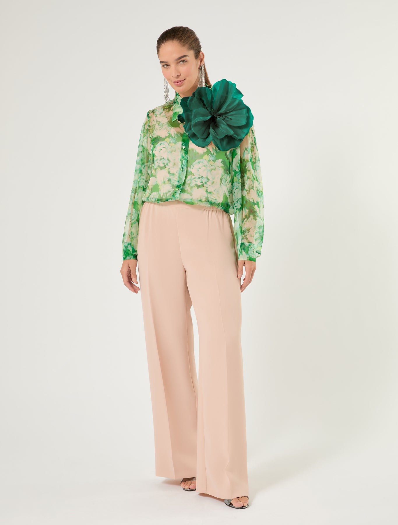 Marina Rinaldi cady trousers for woman