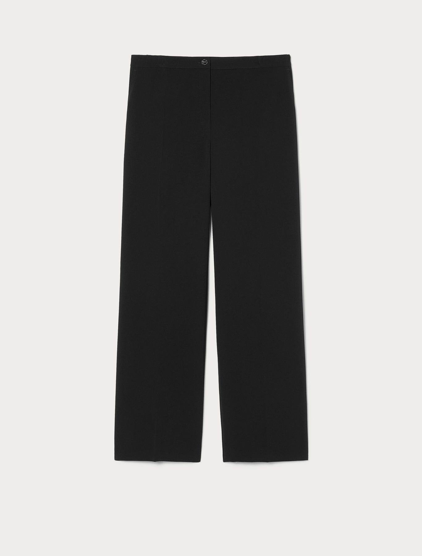 Straight-fit cady trousers