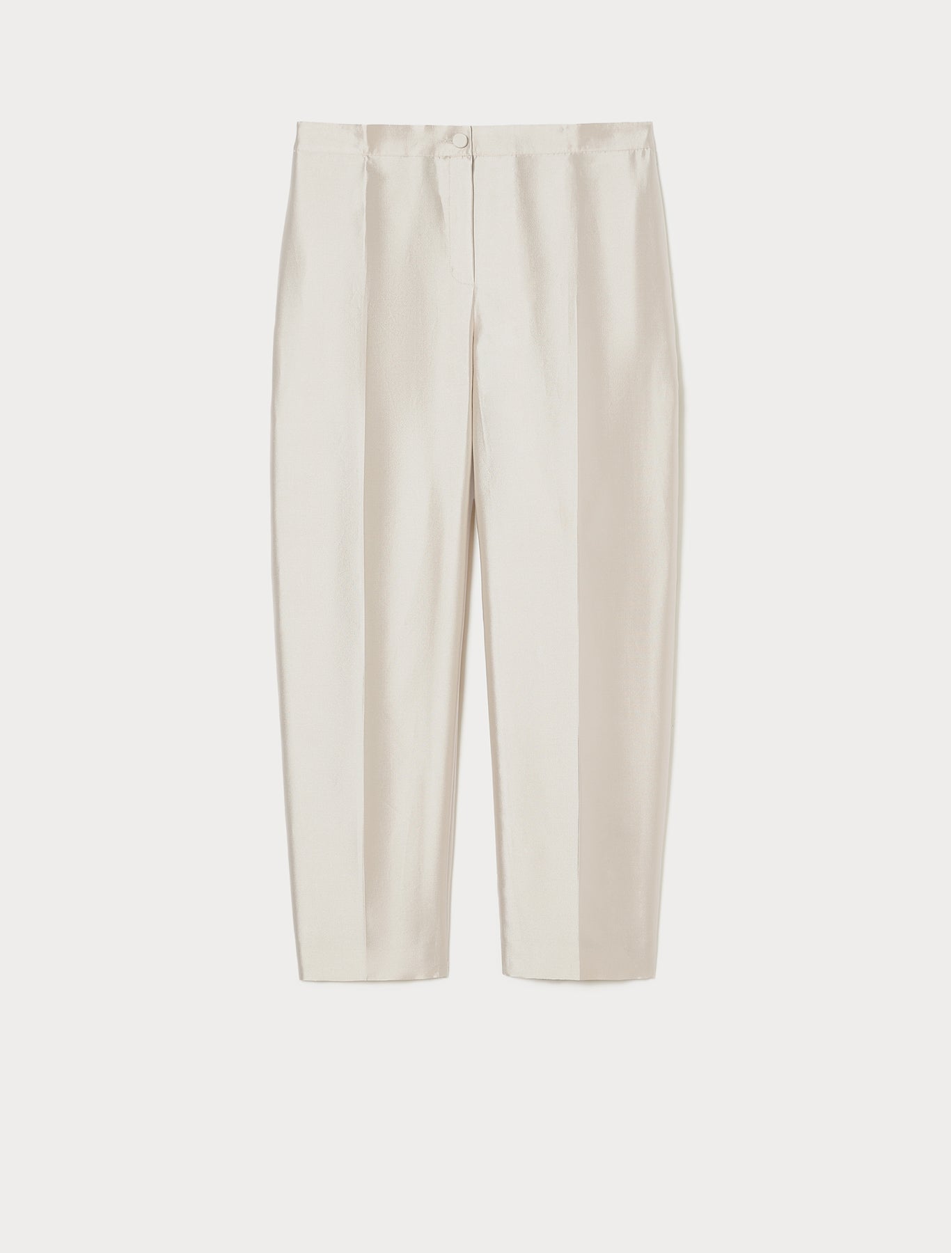 Silk and cotton trousers