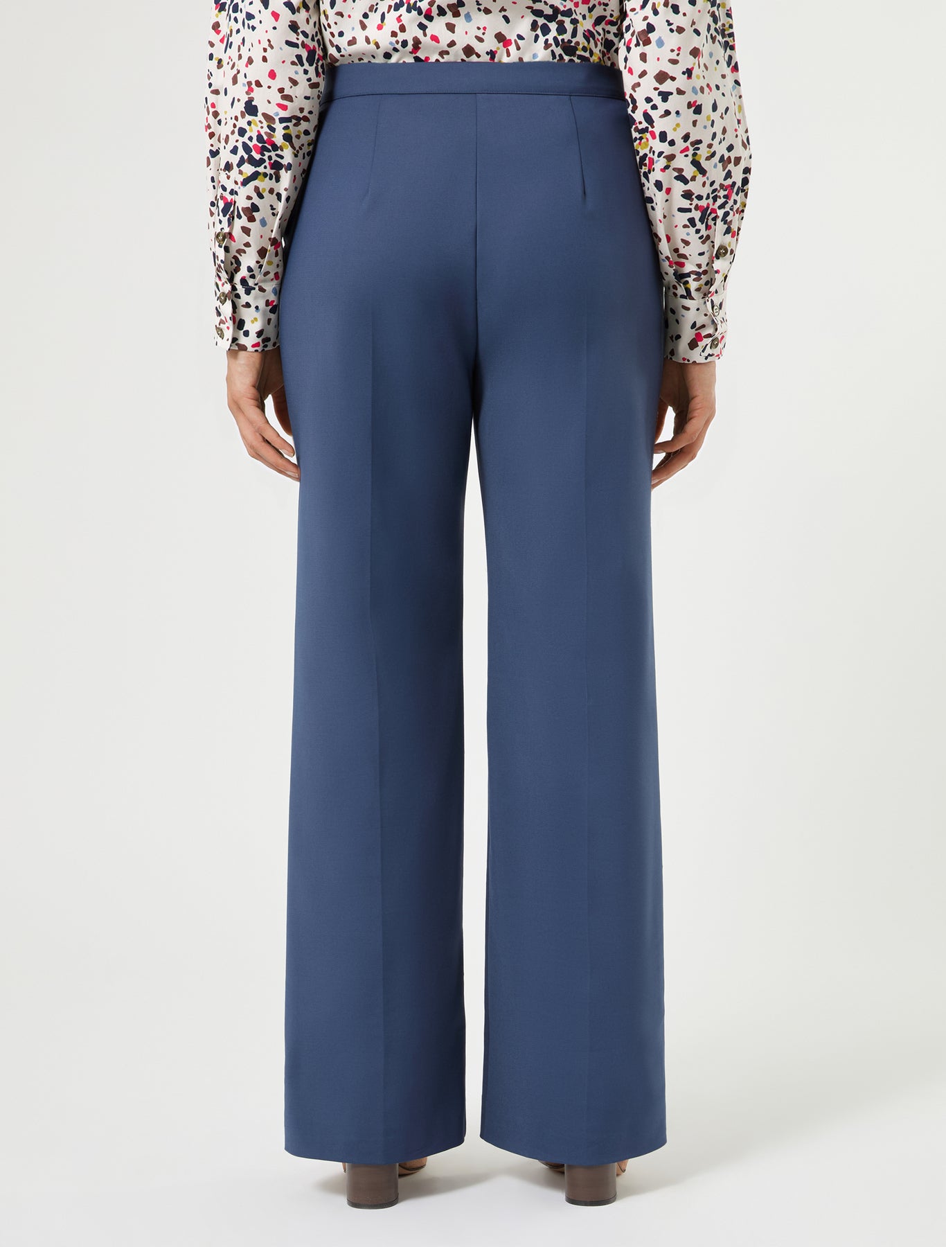 Marina Rinaldi cotton-blend canvas trousers for woman
