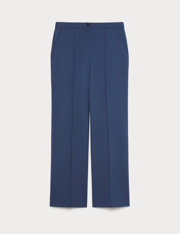 Marina Rinaldi cotton-blend canvas trousers for woman