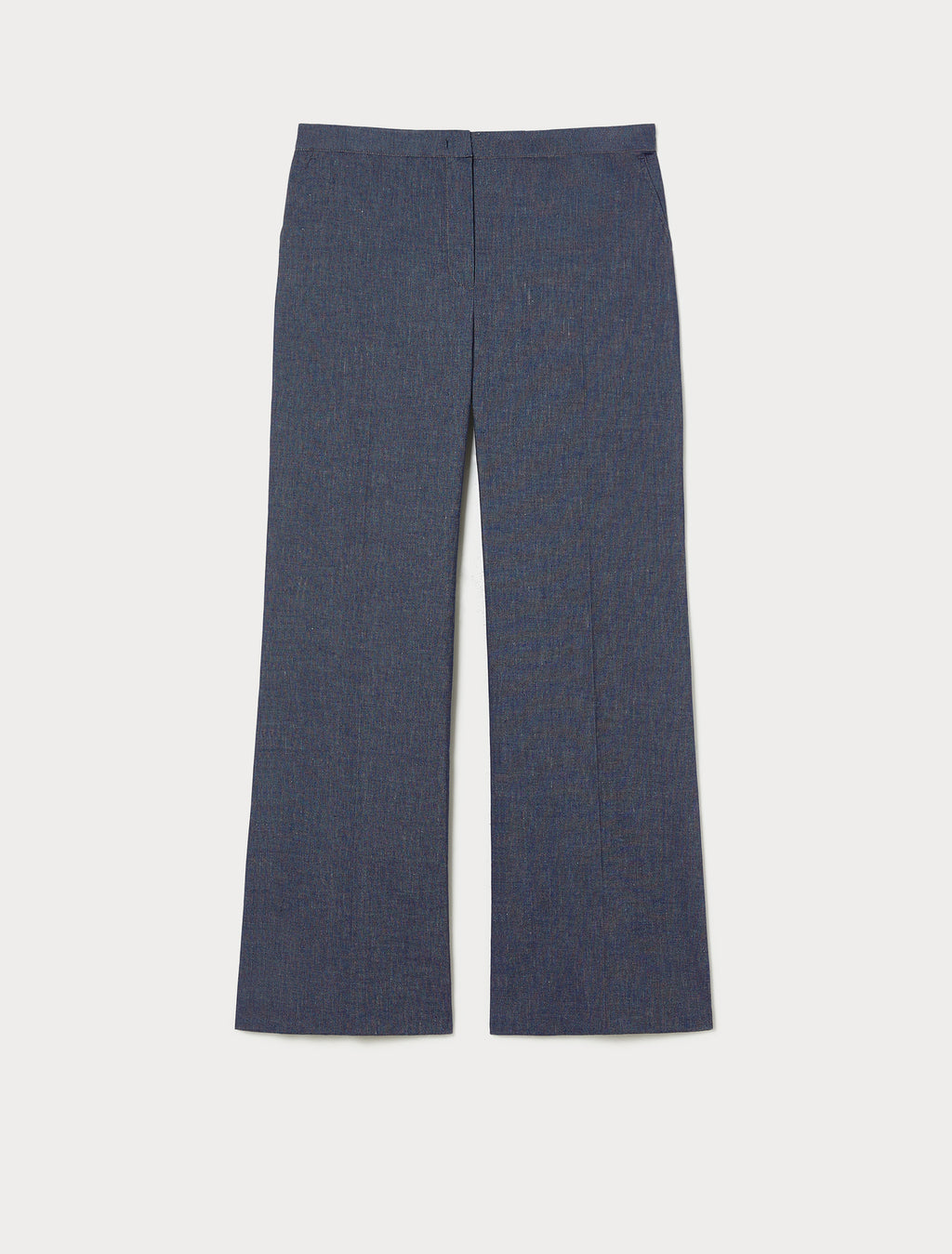 Cotton and linen trousers