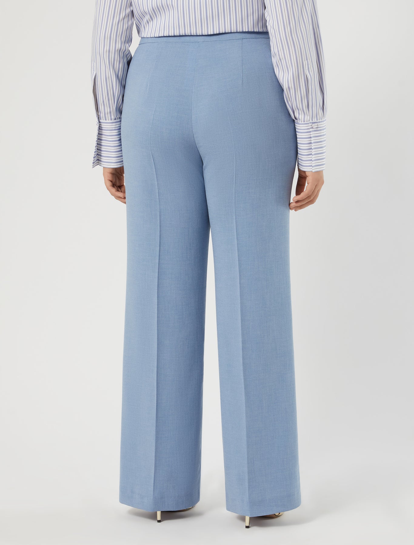 Marina Rinaldi cady mélange trousers for woman