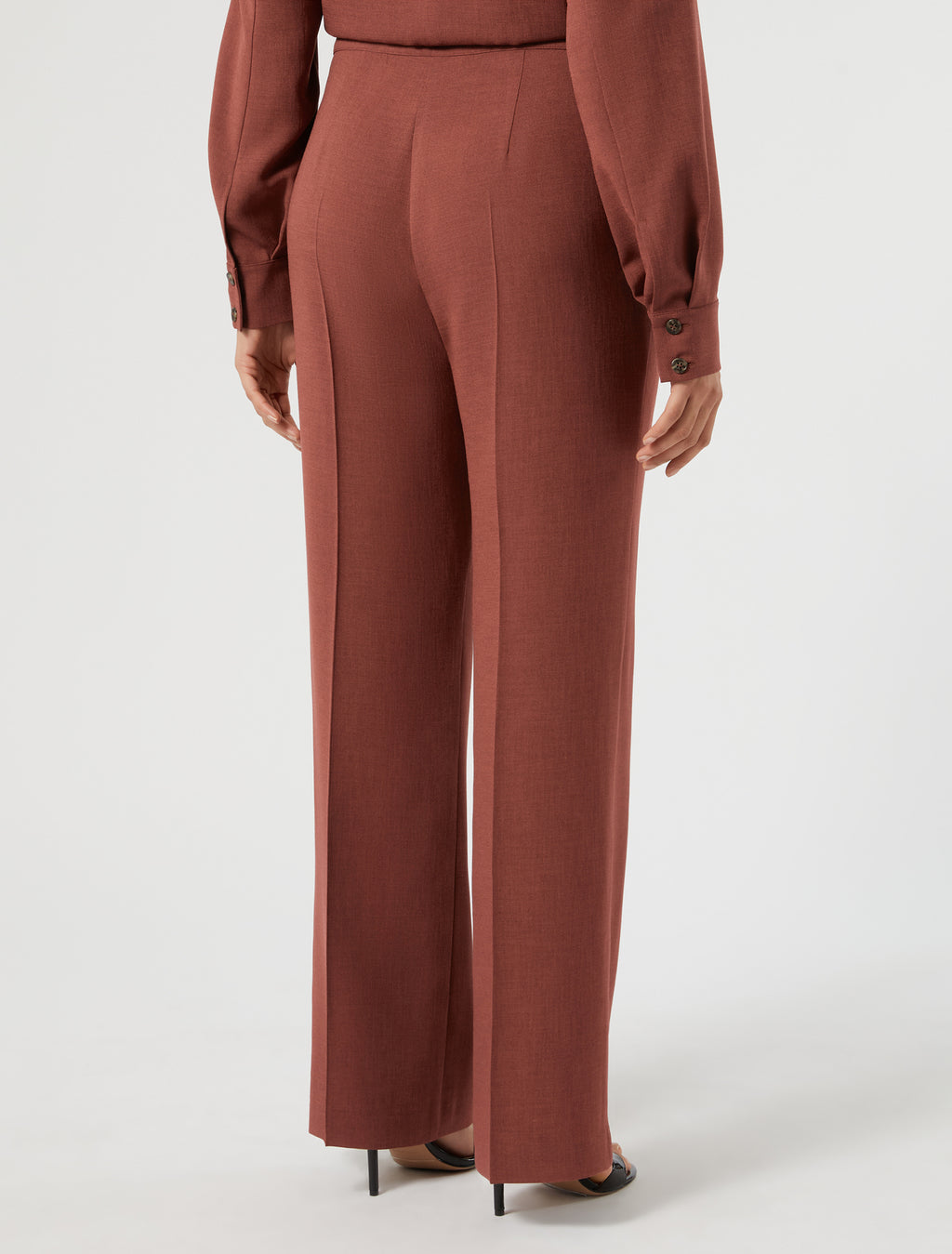 Marina Rinaldi cady mélange trousers for woman