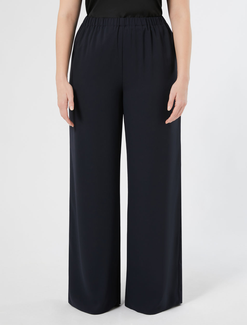 Crepe trousers