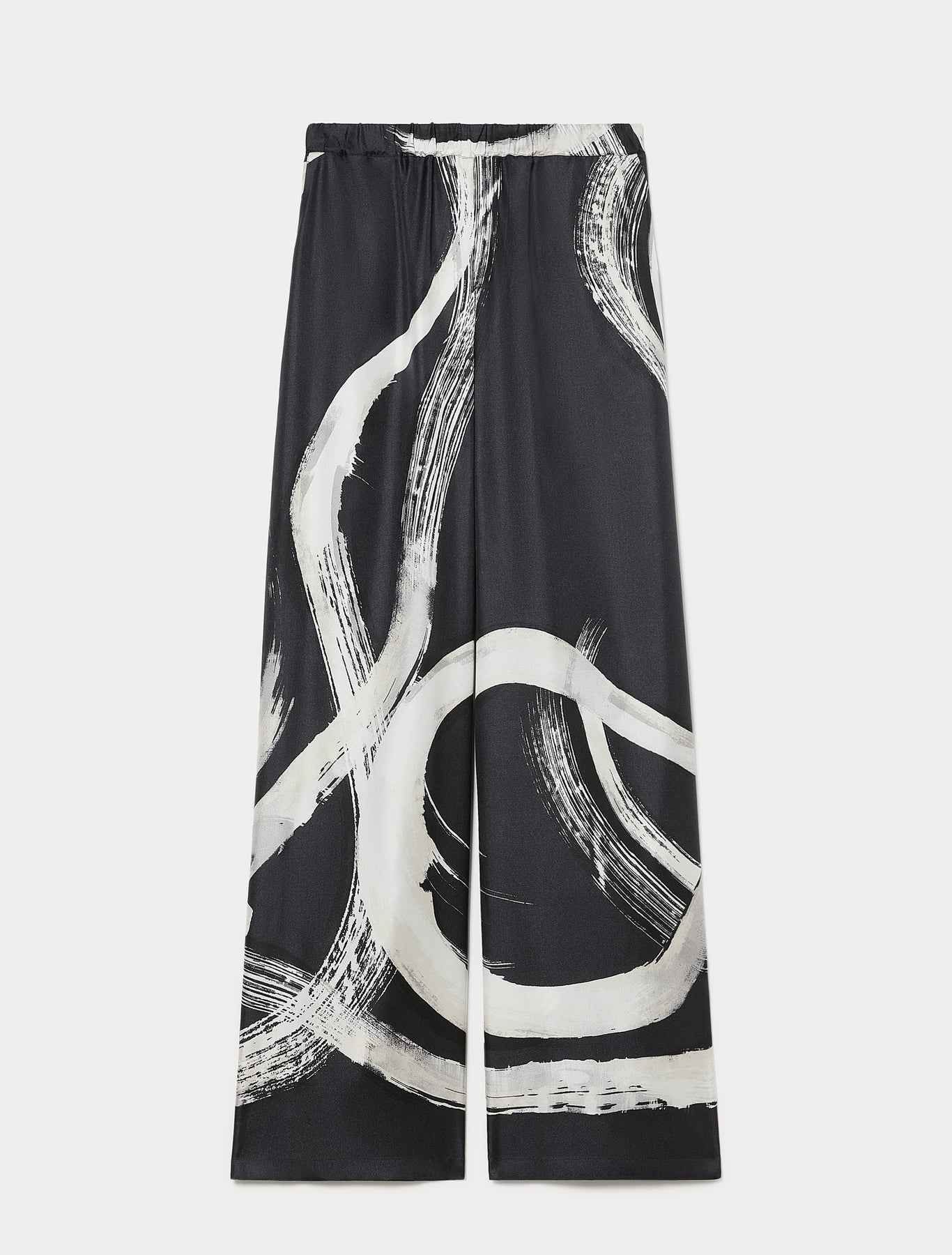 Marina Rinaldi pure silk twill trousers for woman
