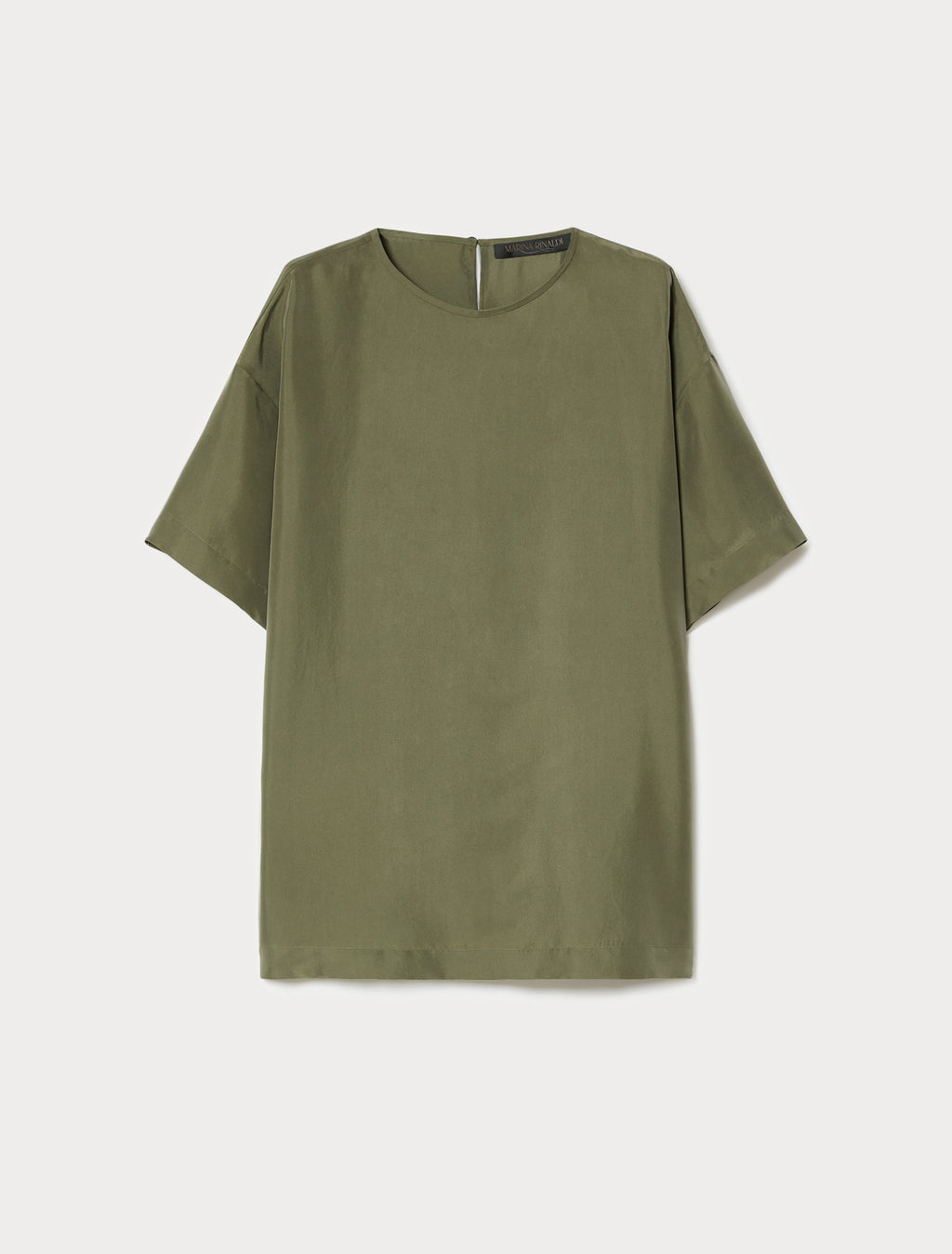 marina rinaldi silk habotai tunic for woman