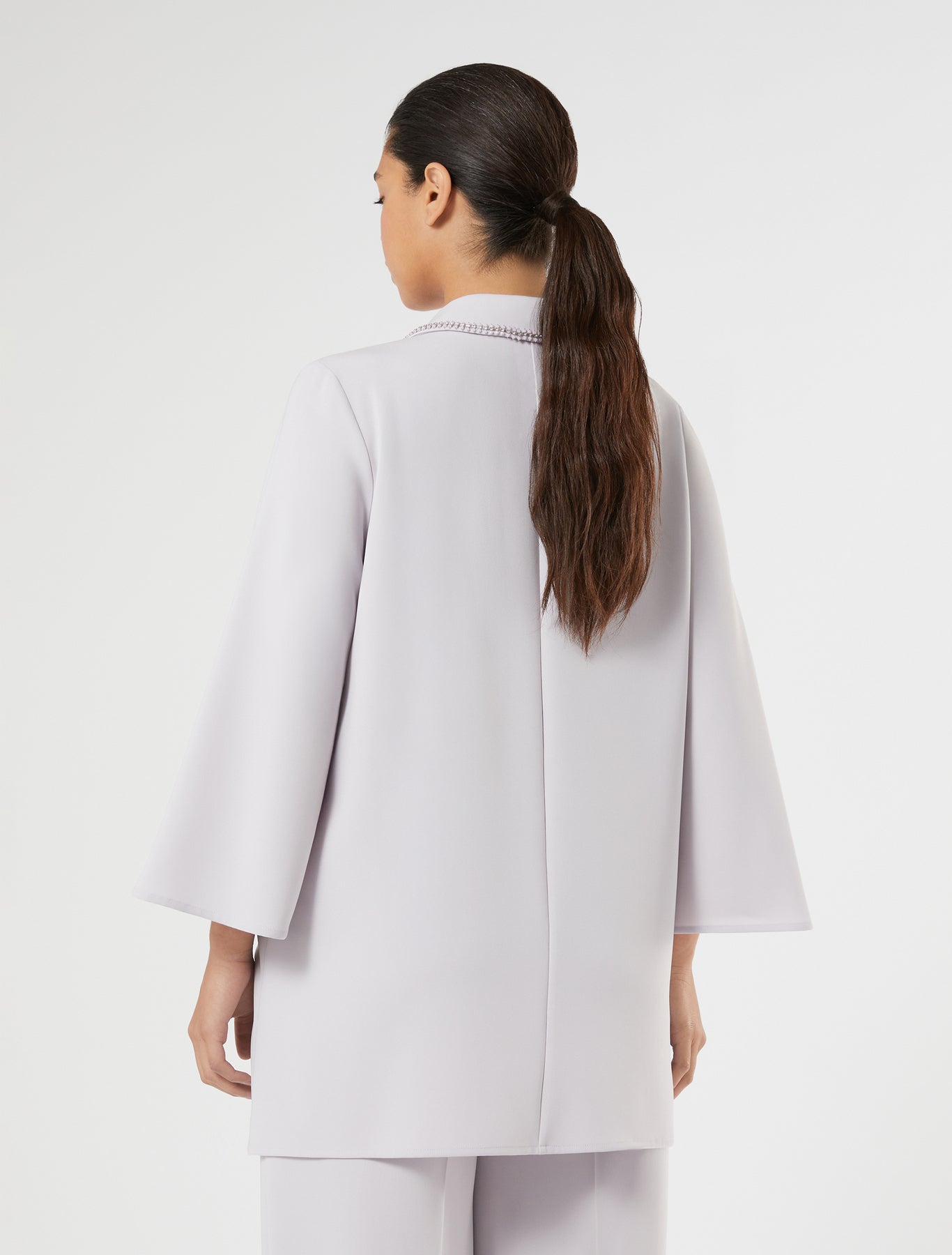 Embroidered cady tunic