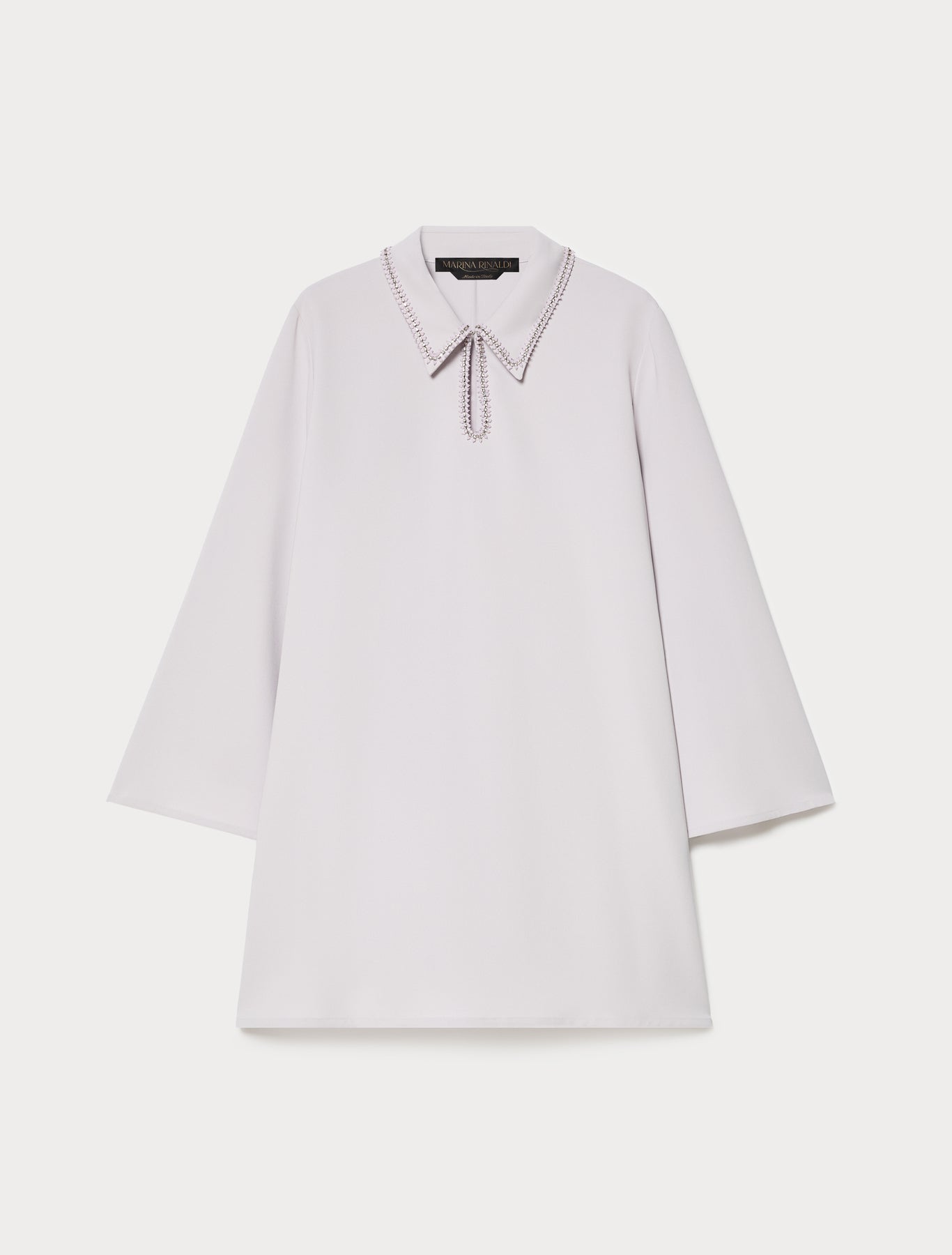 Embroidered cady tunic